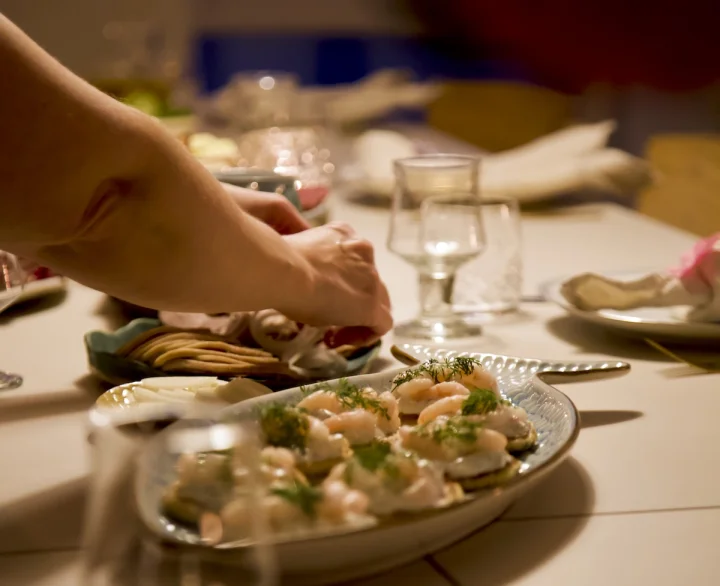 Faroese tapas with a stunning view