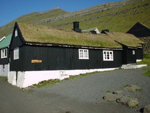 History museum Blásastova in Norðragøta